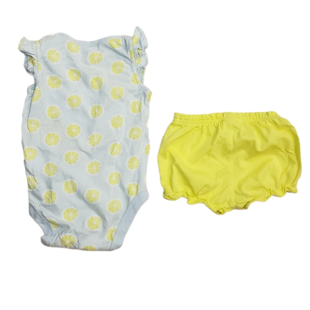 Baby Gap & Gymboree 3-6m Lemon Outfit